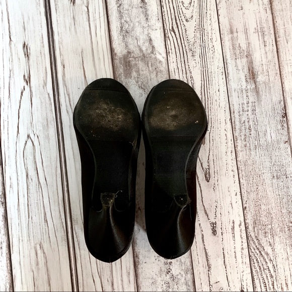 Deb Bow Tie Black High Heels 8.5 - Picture 5 of 5